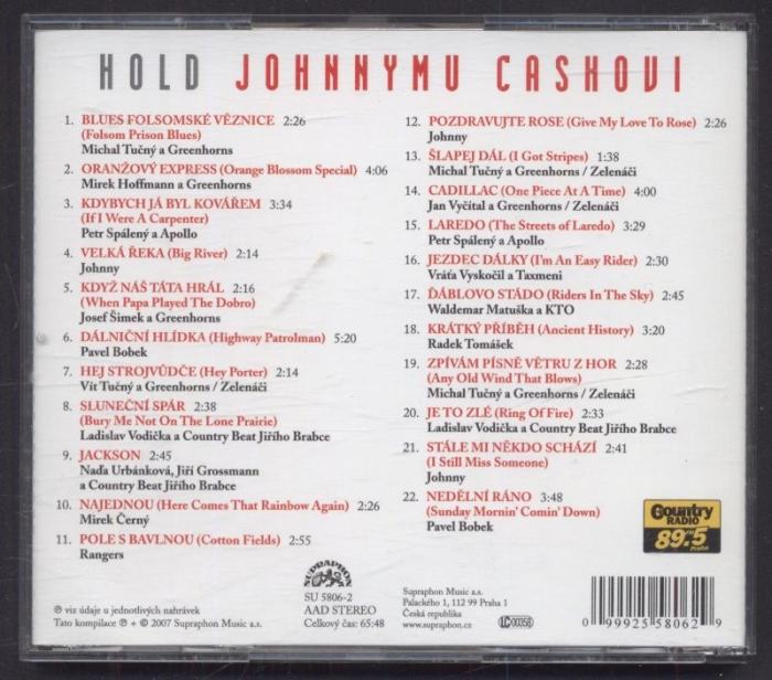 Various - Hold Johnnymu Cashovi (CD)