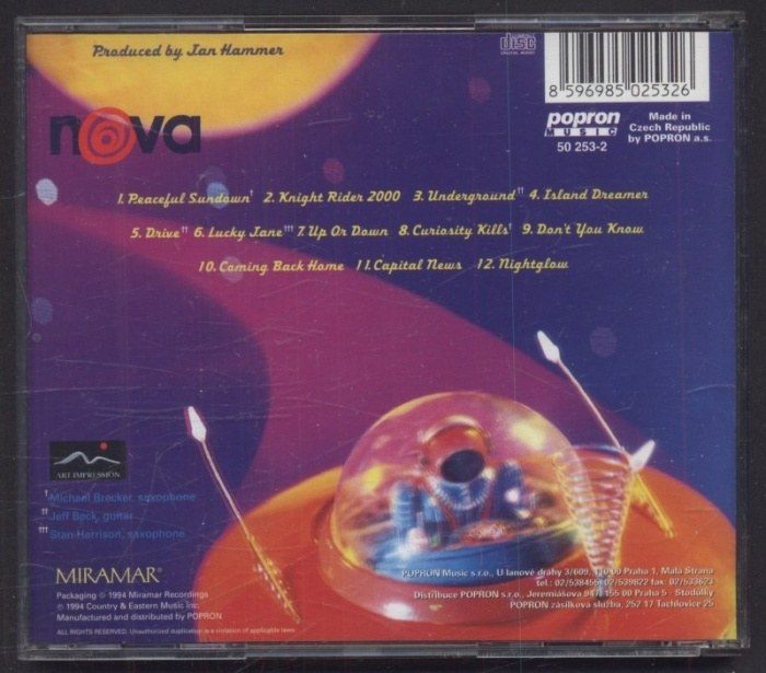 Jan Hammer - Drive (CD)