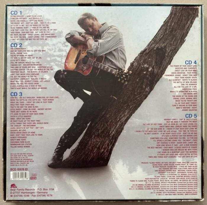 Claude King - More Than Climbing That Mountain, Wolverton Mountain, That Is (5CD v boxu)