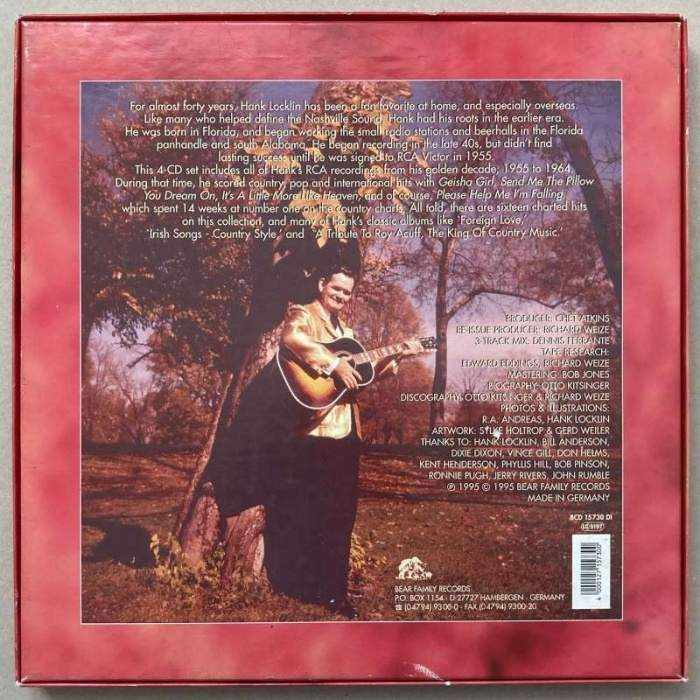 Hank Locklin - Please Help Me, I'm Falling (4CD v boxu)
