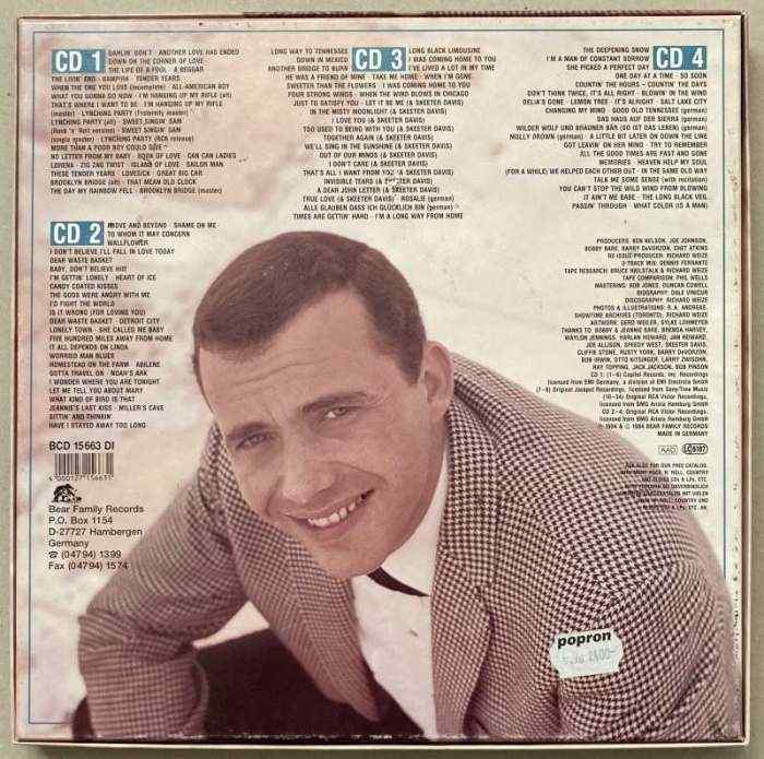 Bobby Bare - All-American Boy (4CD v boxu)