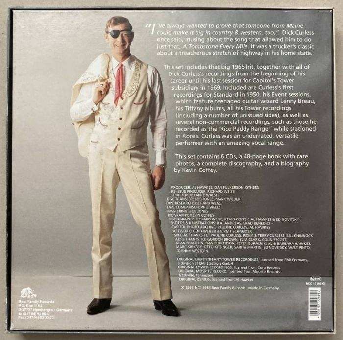 Dick Curless - A Tombstone Every Mile (7CD v boxu)