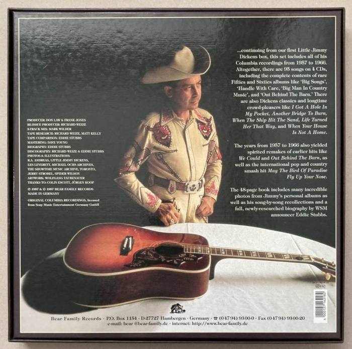 Little Jimmy Dickens - Out Behind The Barn (4CD v boxu)