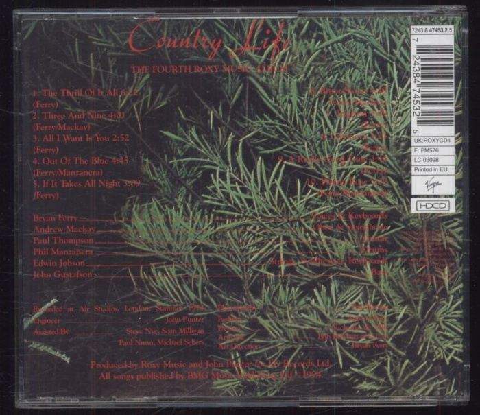 Roxy Music - Country Life (CD)