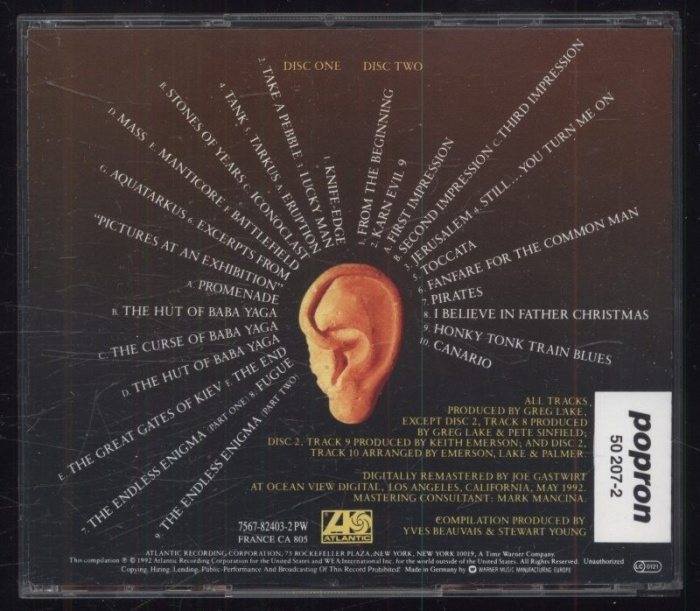 Emerson, Lake & Palmer - The Atlantic Years (CD)
