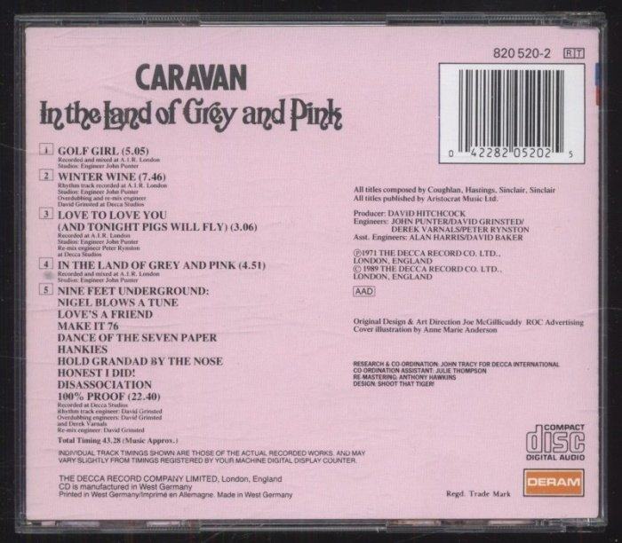 Caravan - In The Land Of Grey And Pink (CD)