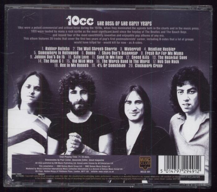 Simple Minds - Sparkle In The Rain10cc - The Best Of The Early Years (CD)
