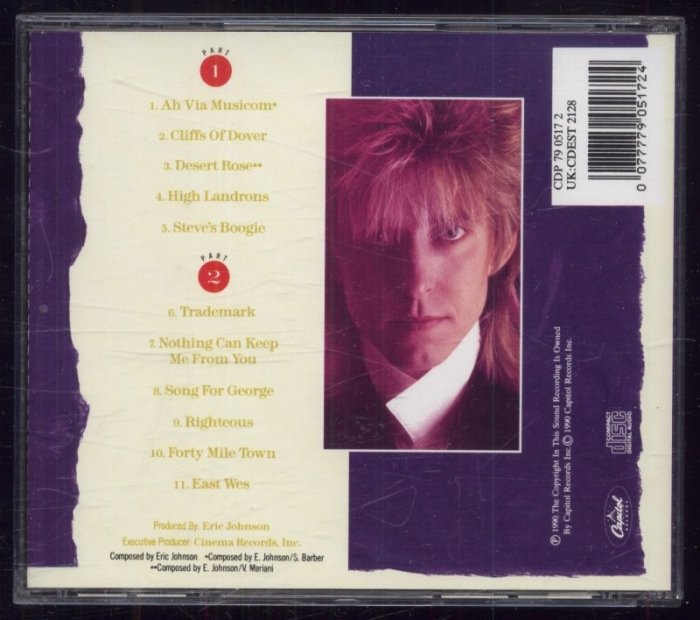 Eric Johnson - Ah Via Musicom (CD)