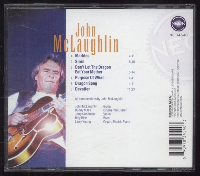 John McLaughlin - Devotion (CD)