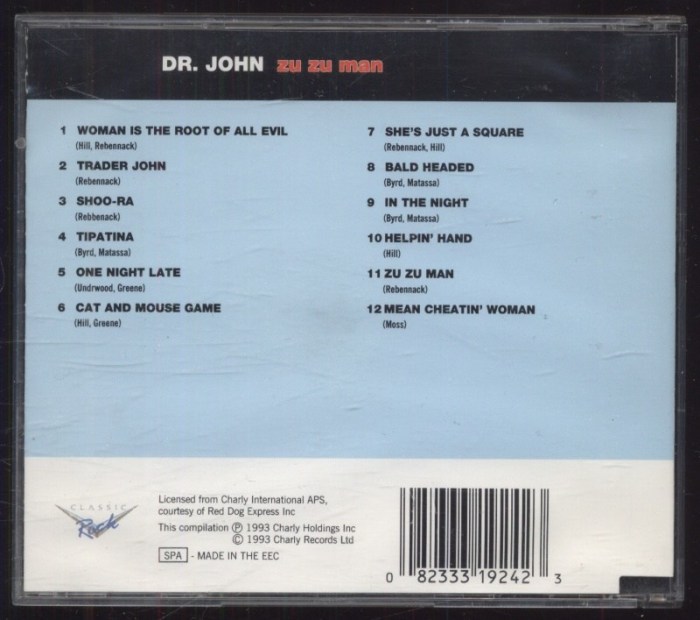 Dr. John - Zu Zu Man (CD)