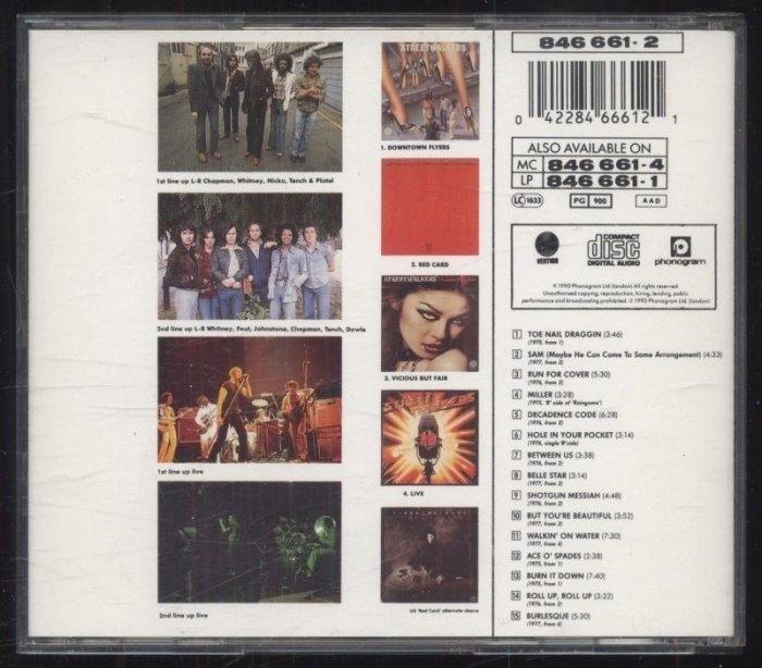 Streetwalkers - The Best Of (CD)