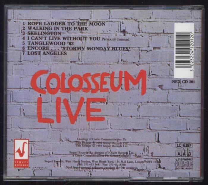 Colosseum - Colosseum Live (CD)
