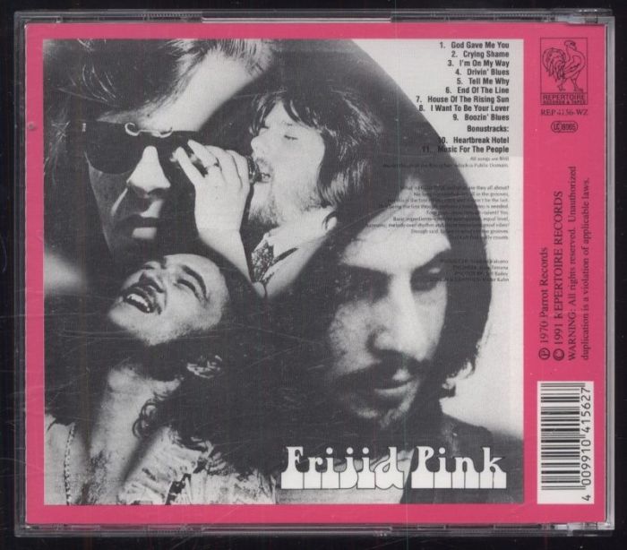 Frijid Pink - Frijid Pink (CD)