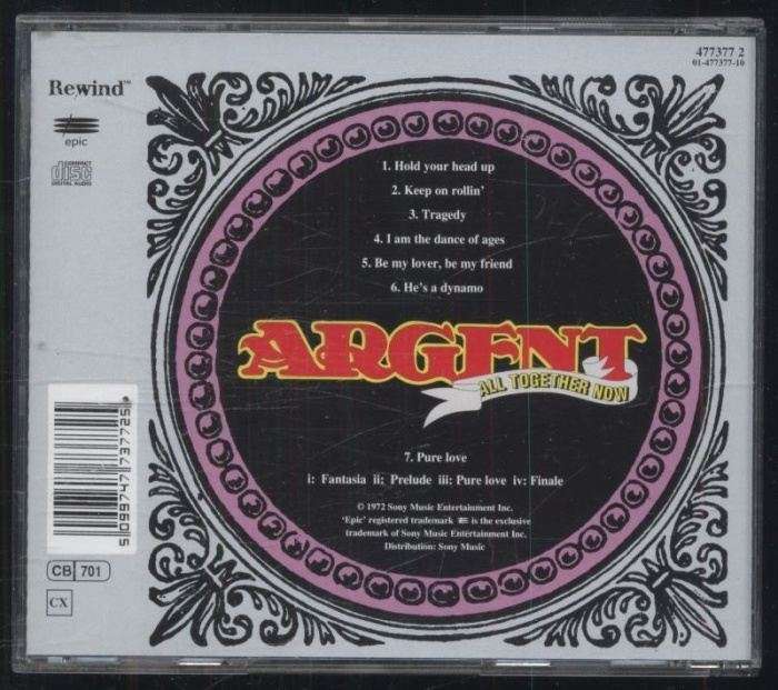 Argent - All Together Now (CD)
