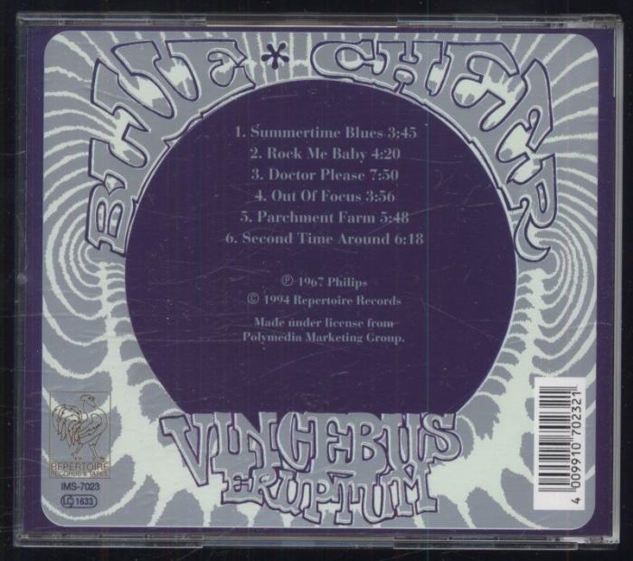 Blue Cheer - Vincebus Eruptum (CD)