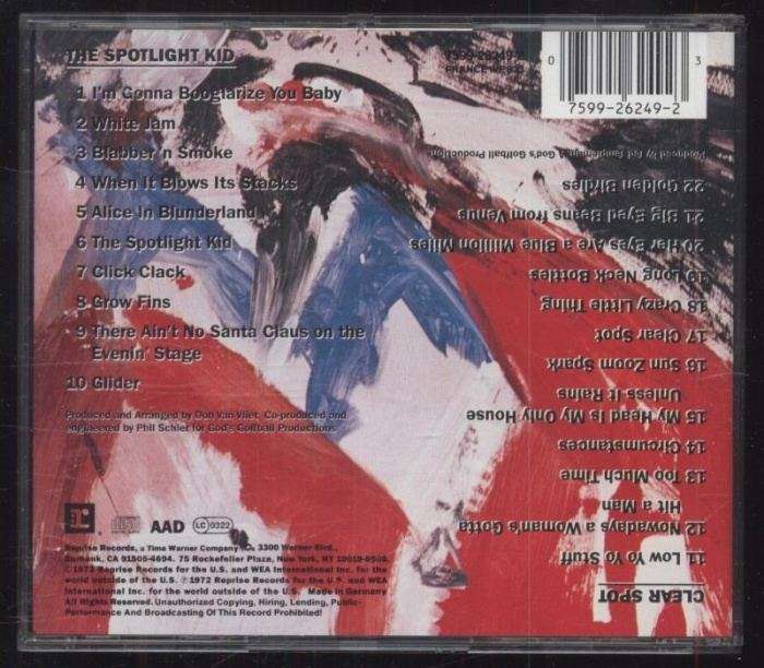 Captain Beefheart And The Magic Band - The Spotlight Kid / Clear Spot (CD)