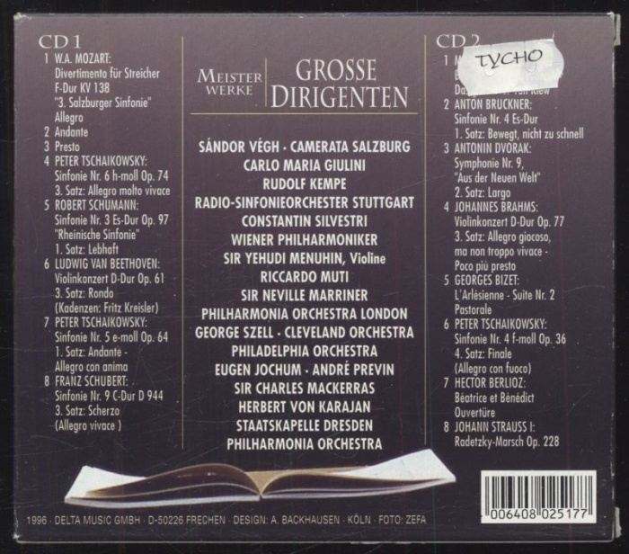 Meister Werke: Grosse Dirigenten (2CD)