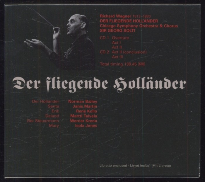 Wagner - Chicago Symphony Chorus & Orchestra, Solti - Der Fliegende Holländer (2CD)
