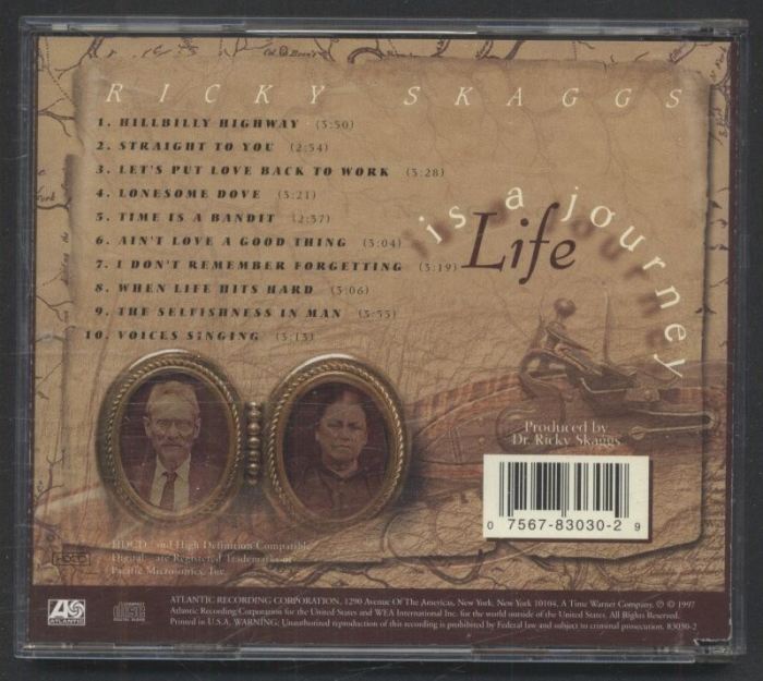 Ricky Skaggs - Life Is A Journey (CD)