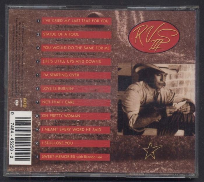 Ricky Van Shelton - RVS III (CD)
