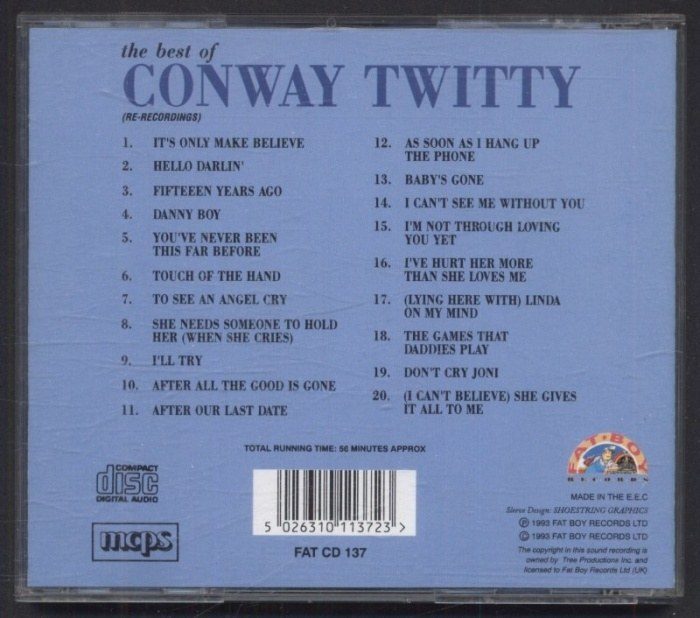 Conway Twitty - The Best Of Conway Twitty (CD)