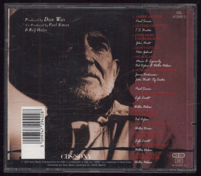 Willie Nelson - Across The Borderline (CD)