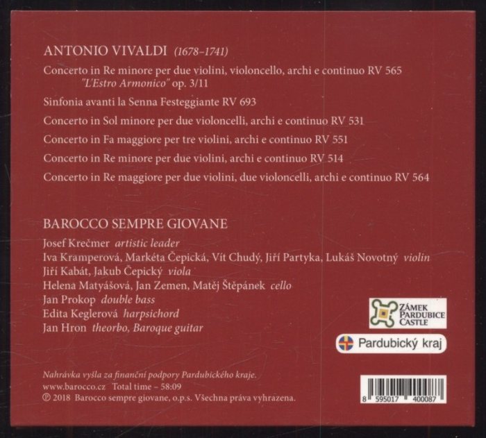 Various - ANTONIO VIVALDI (1678-1741) (CD)