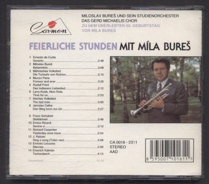 Feierliche Stunden mit Míla Bureš (CD)
