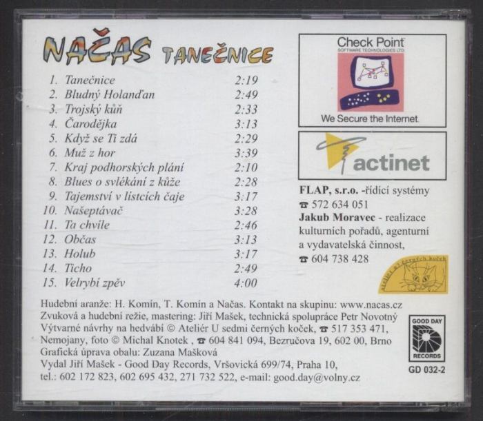 NAČAS - Tanečnice (CD)