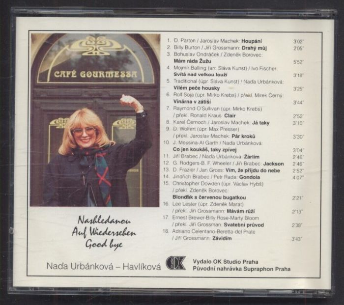 Naďa Urbánková - Gourmessa (CD)