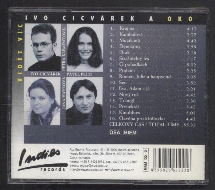 Ivo Cicvárek a oko - Vidět víc (CD)