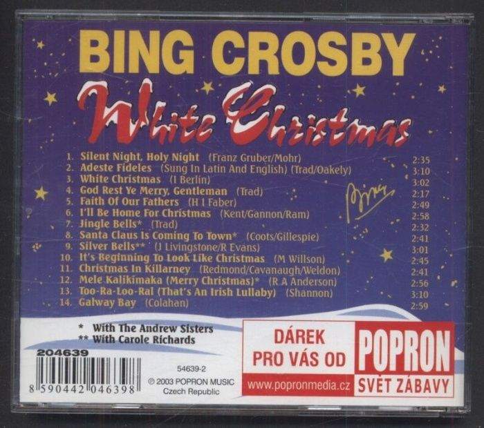 Bing Crosby - White Christmas (CD)