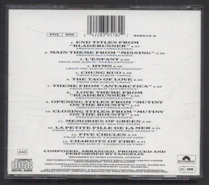 Vangelis - Themes (CD)