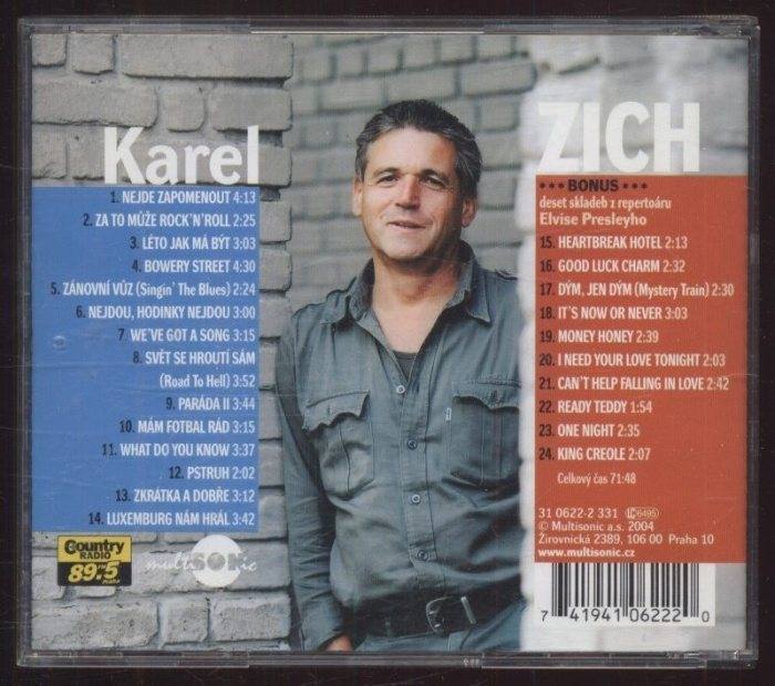 Karel Zich - Nejde zapomenout (CD)