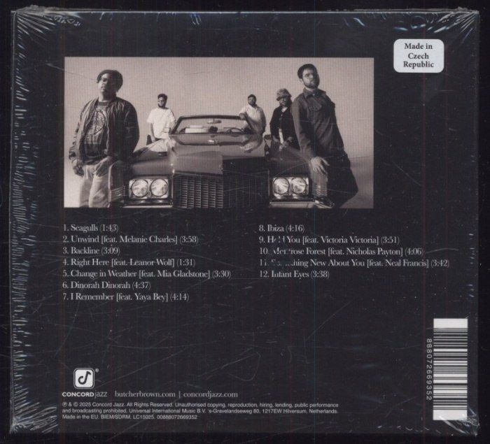 Butcher Brown - Letters From The Atlantic (CD)