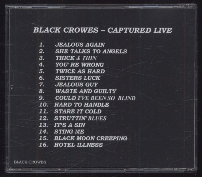 The Black Crowes - Captured Live (CD)