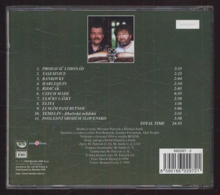 Paleček a Janík - Czech Made (CD)
