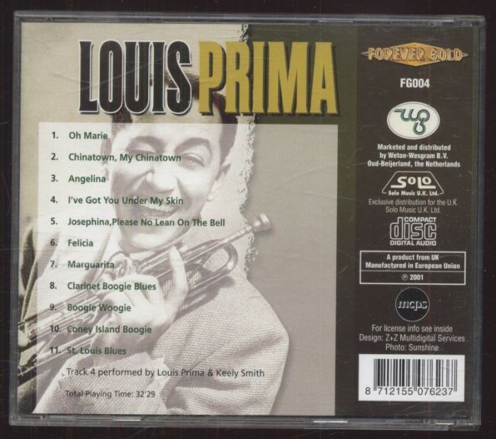 Louis Prima - Louis Prima (CD)