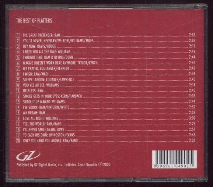 The Platters - The Best of The Platters (CD)