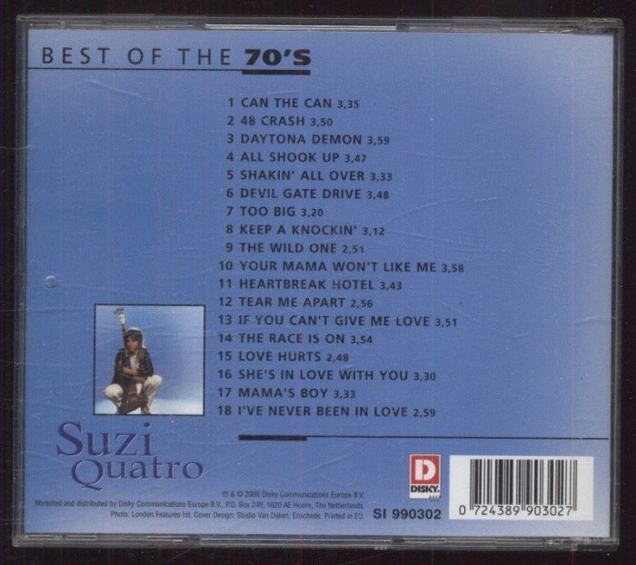 Suzi Quatro - Best Of The 70's (CD)