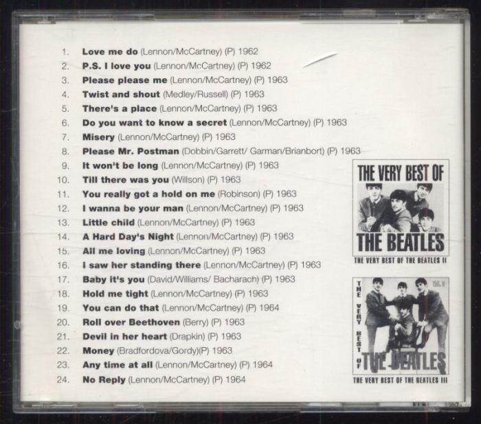 The Beatles - The Very Best Of The Beatles Vol. 1 (CD)