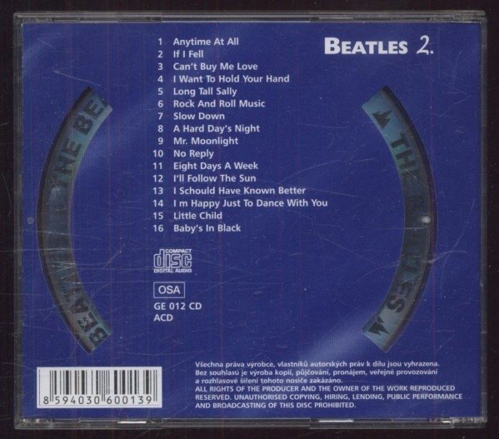 The Beatles - Te Beatles 2 (CD)