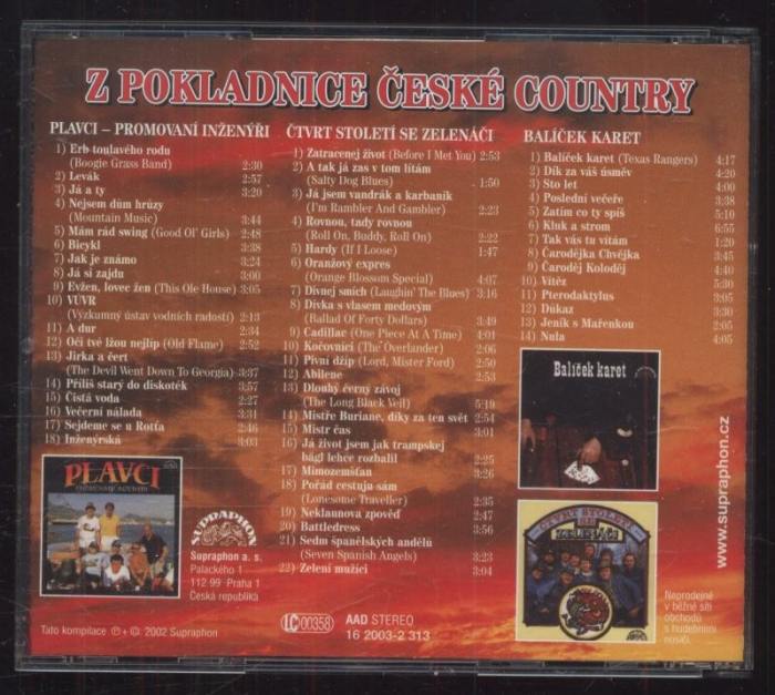 Various - Z pokladnice české country (3CD)
