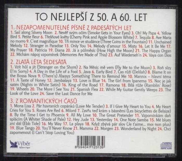 Various - To nejlepší z 50. a 60. let (3CD)