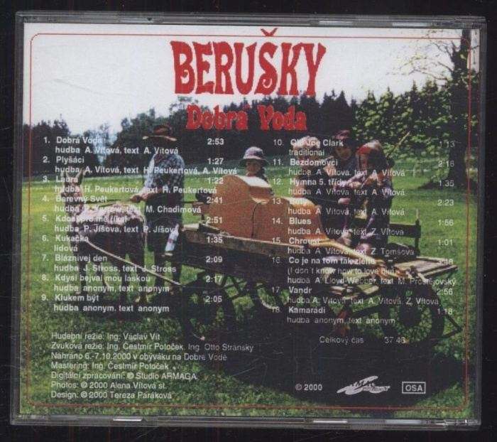 Berušky - Dobrá Voda (CD)