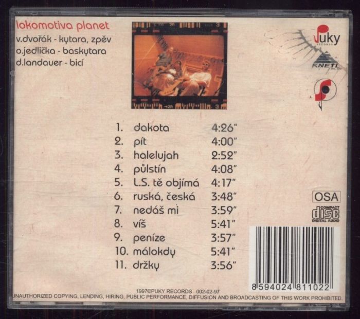 Lokomotiva Planet - Lokomotiva Planet (CD)