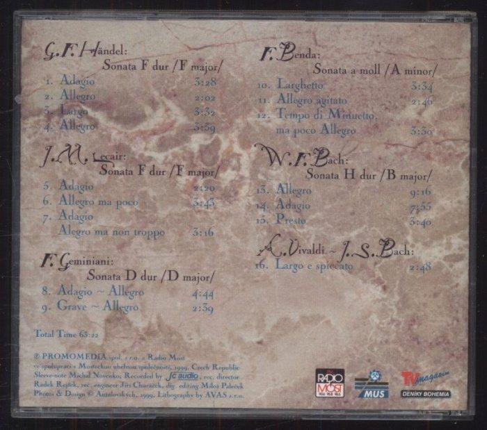 Various - Händel / Benda / Bach / Vivaldi (CD)