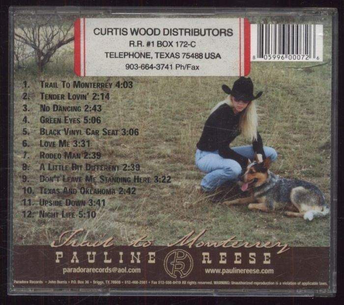 Pauline Reese - Trail To Monterrey (CD)