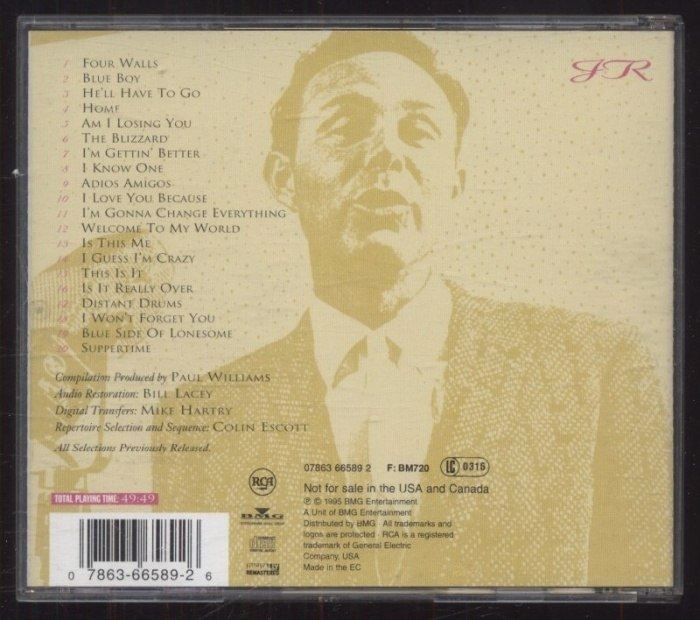 Jim Reeves - The Essential Jim Reeves (CD)