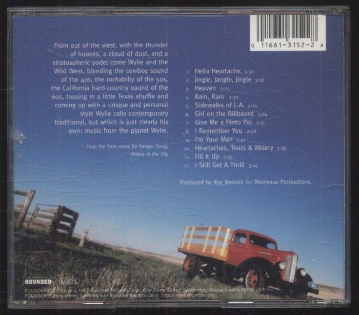 Wylie & The Wild West - Way Out West (CD)